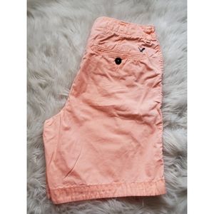 Mens Neon Orange Shorts